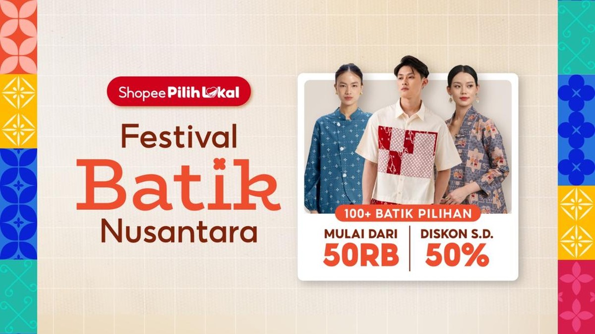 Dari Warisan Jadi Gaya Kekinian, Shopee Rayakan Hari Batik Nasional