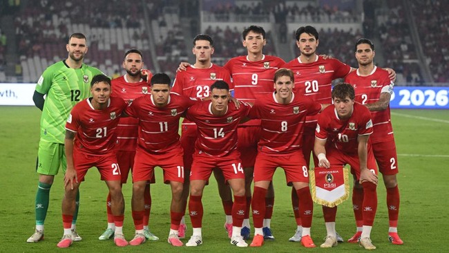 Timnas Indonesia kini menempati peringkat ke-119 dalam ranking FIFA.