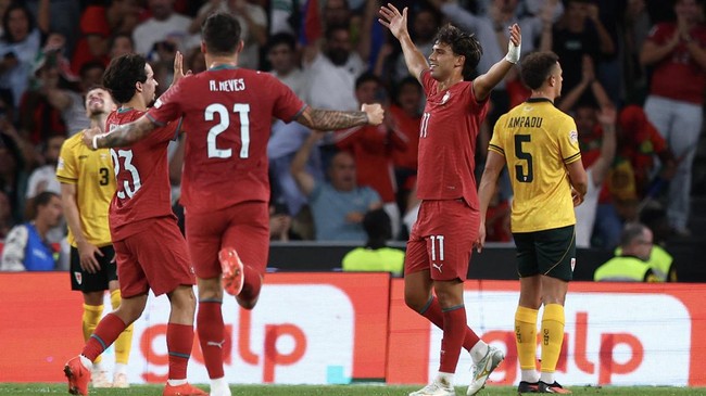 Gol Ronaldo Dianulir, Portugal Kalahkan Wales