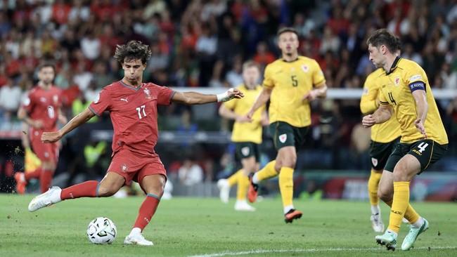 Gol Ronaldo Dianulir, Portugal Kalahkan Wales