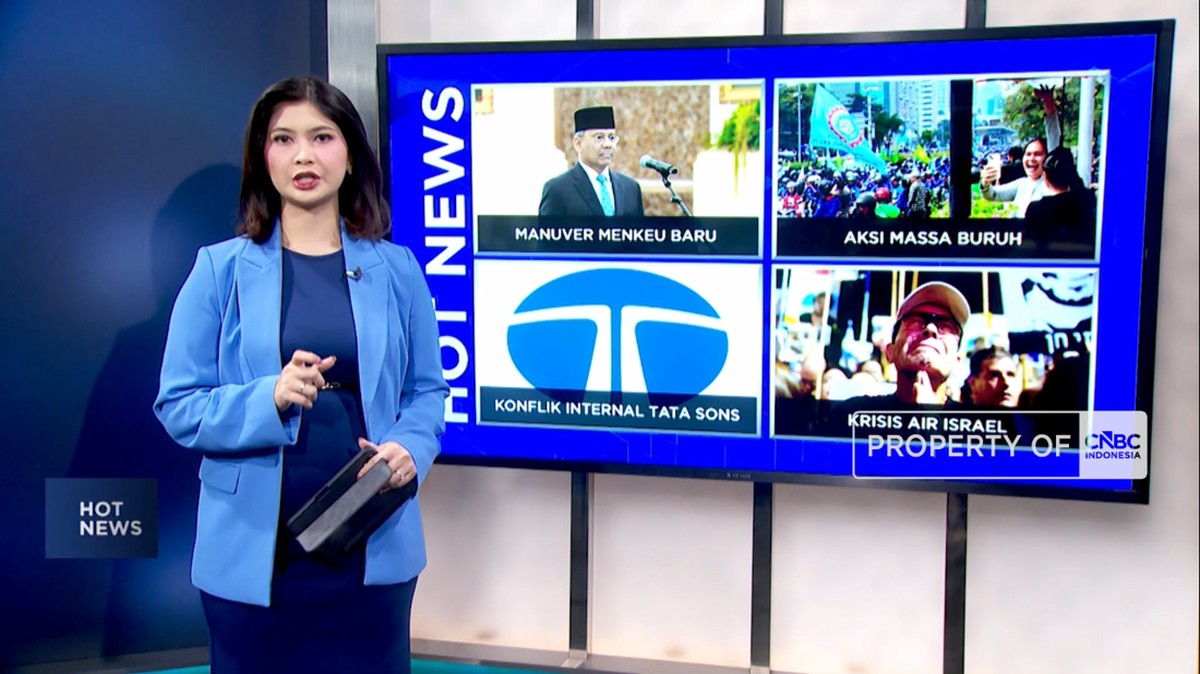 Jadi Menkeu, Suahasil Temui Ragam Pejabat - Israel Dilanda Krisis Air