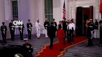Momen Trump Beri Puji dan Sambutan Mewah untuk Xi Jinping