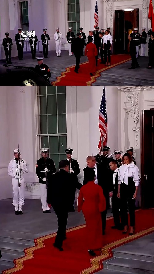 Momen Trump Beri Puji dan Sambutan Mewah untuk Xi Jinping