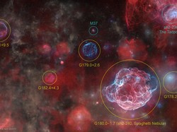 NASA Pamer Hantu 5 Bintang Meledak dalam Satu Foto