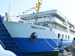 Kapal Jumbo Rp 63,5 M Resmi Meluncur di Ketapang-Gilimanuk