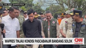 Gibran Rakabuming Raka, banjir bandang Solok