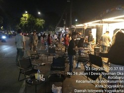 17 Street Coffee Kotabaru Jogja Diciduk Petugas