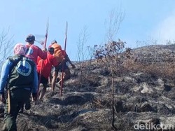Kebakaran Gunung Rinjani Meluas hingga 723,7 Hektare
