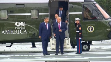 Trump Pamer Helipad Baru, Ajak Xi Jinping Naik Helikopter Marine One