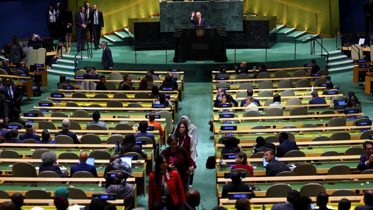 Orang-Orang WO, Saat Kursi-Kursi Kosong Kala Netanyahu Pidato di PBB