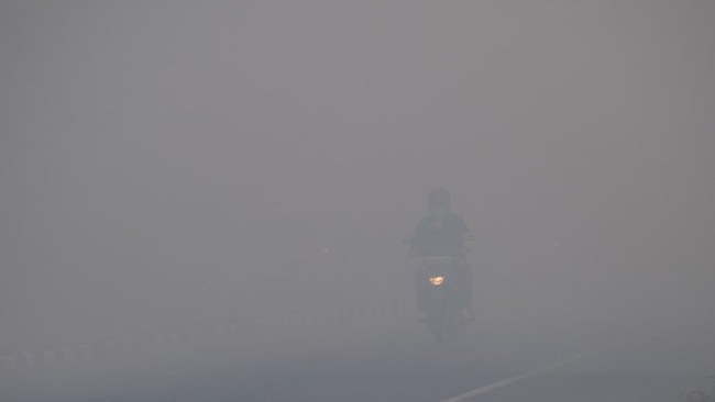 40 Ribu Balita Kena ISPA Akibat Asap Karhutla