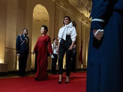 Video Pesona Dua First Lady: Harmoni Gaya Melania Trump dan Peng Liyuan