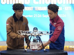Top! ITS Juara Umum Kompetisi Robot Terbang Indonesia 2026 di IKN