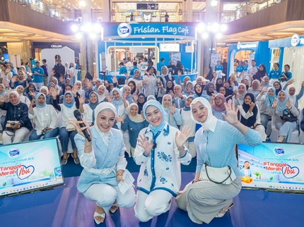 Frisian Flag Ajak Bapak dan Keluarga Beri Perhatian serta Apresiasi untuk Ibu Lewat #TanggalMerahUntukIbu di Bandung