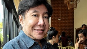 This picture taken on March 30, 2018 shows Indonesian artist Muhammad Guruh Irianto Sukarnoputra posing during a promotional event in Jakarta. Muhammad Guruh Irianto Sukarnoputra  is a member of Indonesia's People's Representative Council and the you