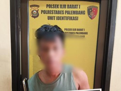 Pelaku Jambret Kalung Emas Rp 120 Juta di Palembang Ditangkap
