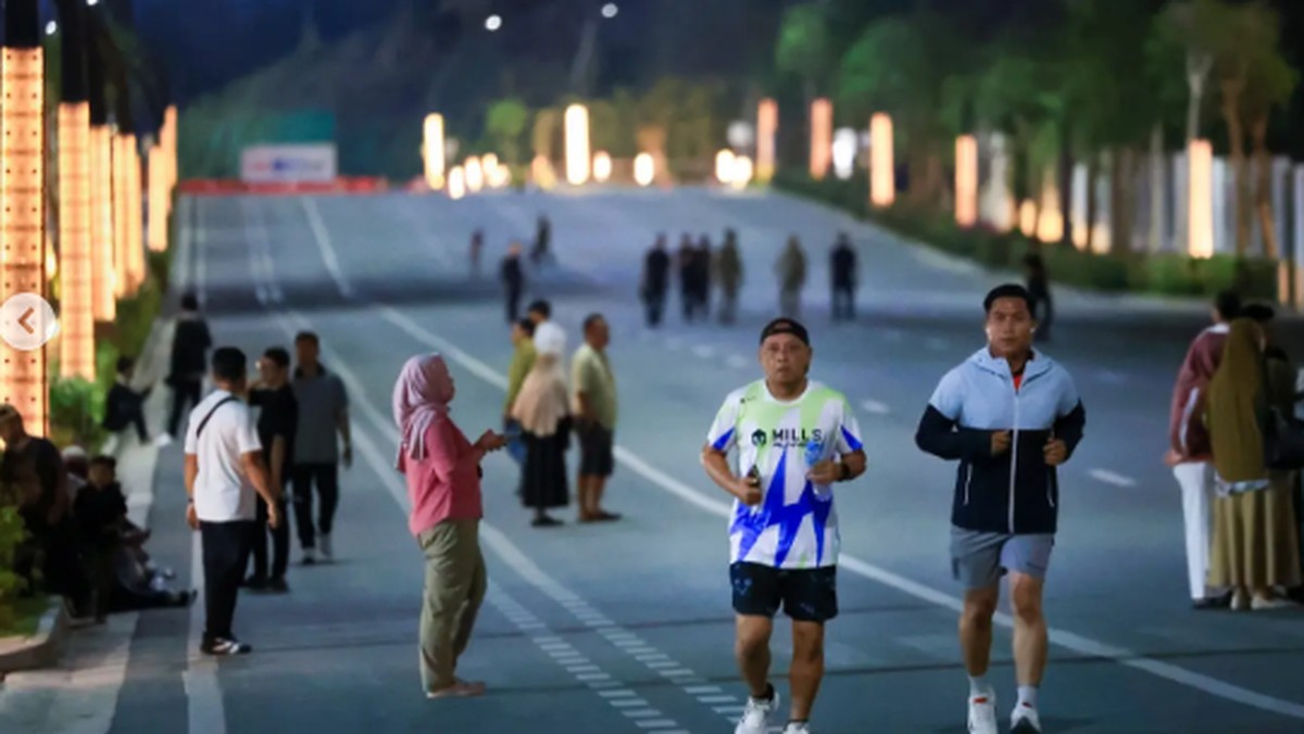 Potret Warga IKN Malam Mingguan Bak di Negara Maju