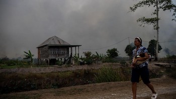 40 Ribu Balita Kena ISPA Akibat Asap Karhutla