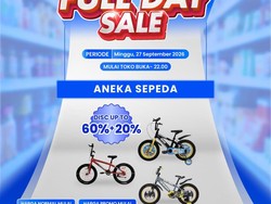 Beli Sepeda di Transmart Full Day Sale Rp 1 Juta!