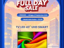 Transmart Full Day Sale, Smart TV 43 Inch Diskon Rp 1,2 Juta!