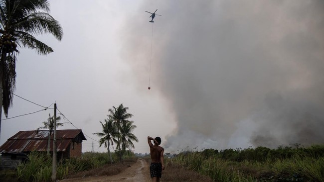 40 Ribu Balita Kena ISPA Akibat Asap Karhutla