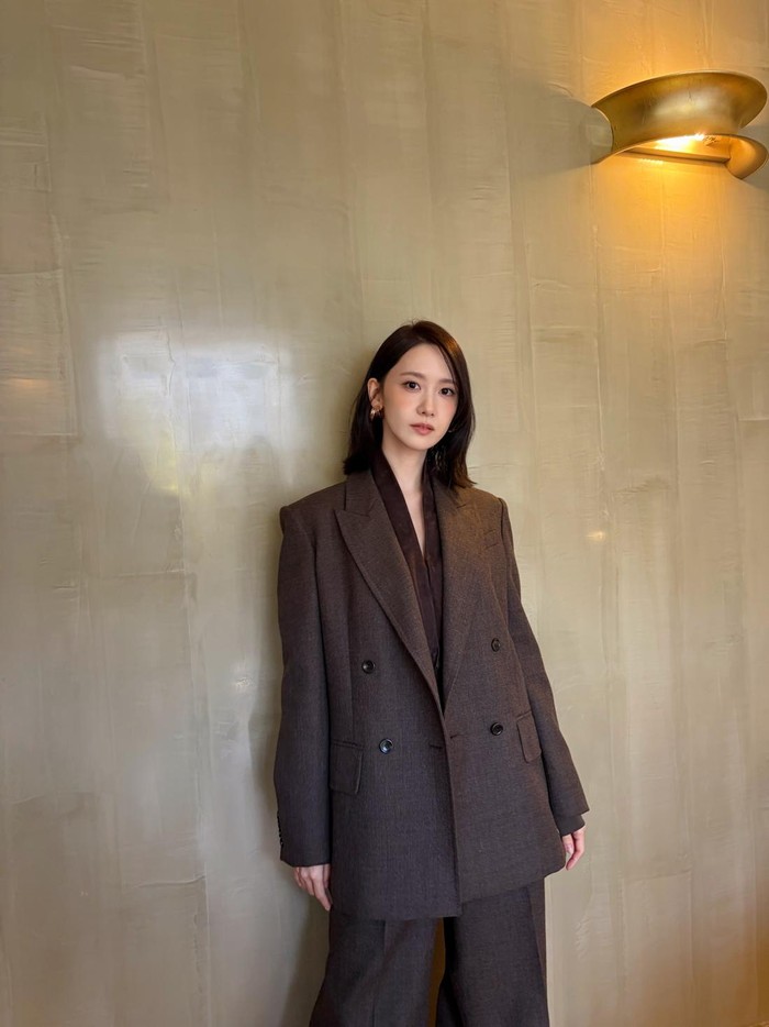 Baru-baru ini, idol sekaligus aktris Lim Yoona atau Yoona bertandang ke Milan, Italia, untuk menghadiri Maxmara Spring/Summer 2027 show./ Foto: instagram.com/yoona__lim
