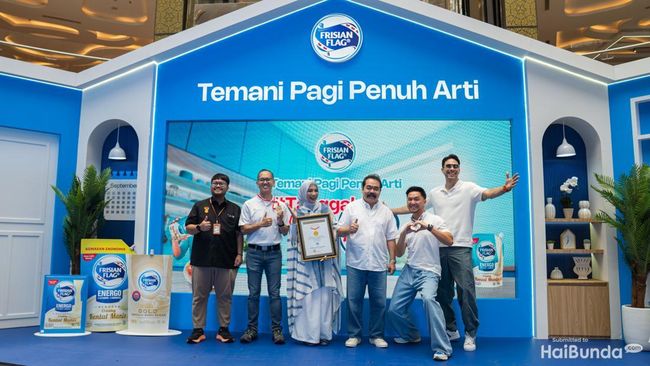 Frisian Flag Wujudkan #TanggalMerahUntukIbu Bersama #BapakBapakFrisianFlag, Cetak Rekor MURI Lewat Penyajian Sarapan Terbanyak untuk Istri