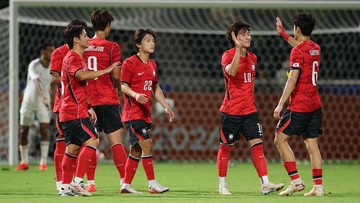 Semifinal Sepak Bola Asian Games: Korea vs China, Uzbekistan vs Jepang