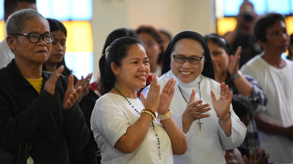 FOTO: Eks Napi Kasus Narkoba di RI Mary Jane Resmi Bebas di Filipina