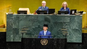 Menlu RI Sugiono Pidato di Sidang Majelis Umum PBB