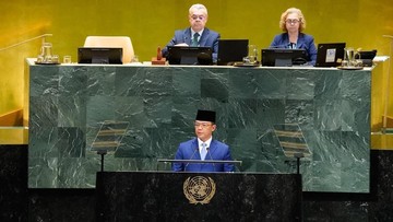 Menlu Sugiono di PBB: Gaza Ujian Nurani Dunia, RI Tetap Bela Palestina