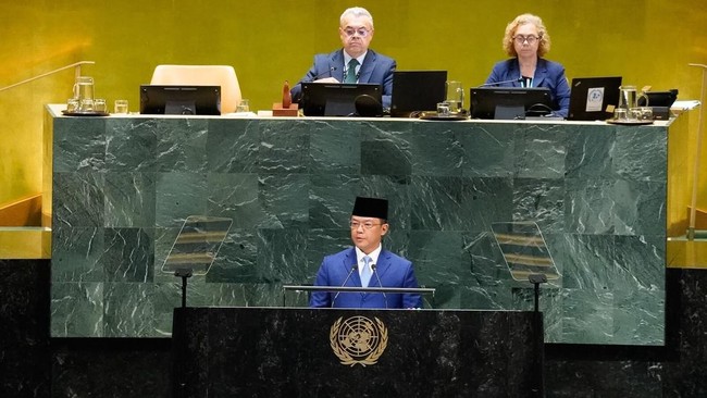 Menlu RI Sugiono menyebut situasi di Palestina, khususnya Gaza dan Tepi Barat, sebagai salah satu ujian terhadap nurani.