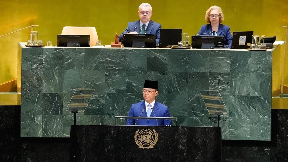 Menlu RI Desak PBB Berubah: Harus Lebih Representatif dan Ada Tindakan