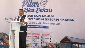 Regional CEO 4 Pupuk Indonesia Wisnu Ramadhani dalam kegiatan Pilar Mina Bahari pada Sabtu, (26/9/2026).