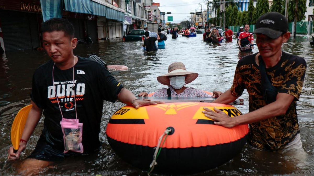 WNI Terjebak di Hotel saat Banjir Bangkok Telah Dievakuasi