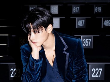 Penampilan San ATEEZ ini turut menjadi atensi publik, khususnya di kalangan ATINY (nama fandom ATEEZ)./ Foto: instagram.com/choi3san
