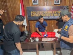 Bea Cukai, Polri dan TNI Gagalkan Penyelundupan Sabu di Perbatasan RI-Malaysia