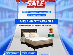 Tempat Tidur Banting Harga di Transmart Full Day Sale