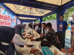Antusiasme Ratusan Warga Nganjuk Donor Darah hingga Cek Kesehatan Gratis