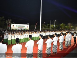 1.097 Peserta Ikuti Ikatan Seni Hadrah Indonesia Kolosal di Pasuruan