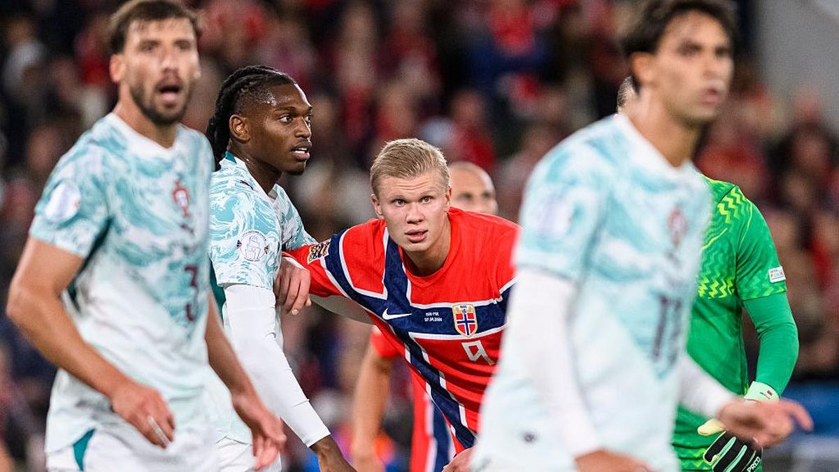 Ilustrasi berita Olahraga: Portugal Kalahkan Norwegia Usai Redam Erling Haaland