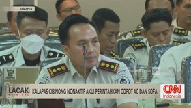 Kalapas Cibinong Nonaktif Akui Perintahkan Copot AC dan Sofa