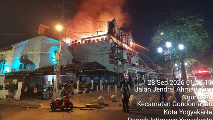 Kronologi Hamzah Batik Malioboro Kebakaran, Api Berhasil Dipadamkan