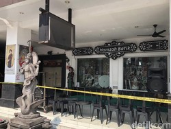 Hamzah Batik Malioboro Dipasang Garis Polisi Usai Terbakar Dini Hari Tadi