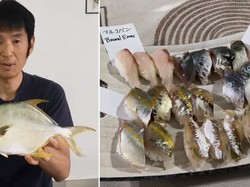 Ternyata Bisa! Keluarga Jepang Ini Bikin Sashimi dari Ikan Bawal Lokal