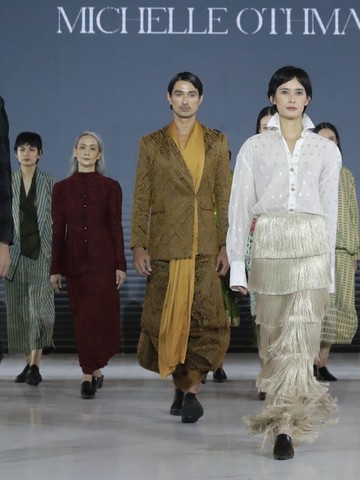 6 Potret 'MOSAIC' dari LANIVATTI X Michelle Othman di Koleksi CONVERGE Fashion Nation 2026