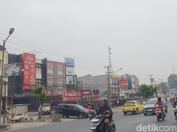 Kualitas Udara di Palembang Masih Tidak Sehat