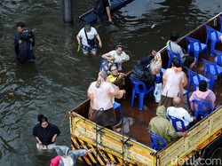 700 Ribu Orang Terdampak Banjir Bangkok, Wisatawan Ikut Terkendala