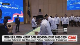 Menhub Lantik Ketua Dan Anggota KNKT 2026-2030