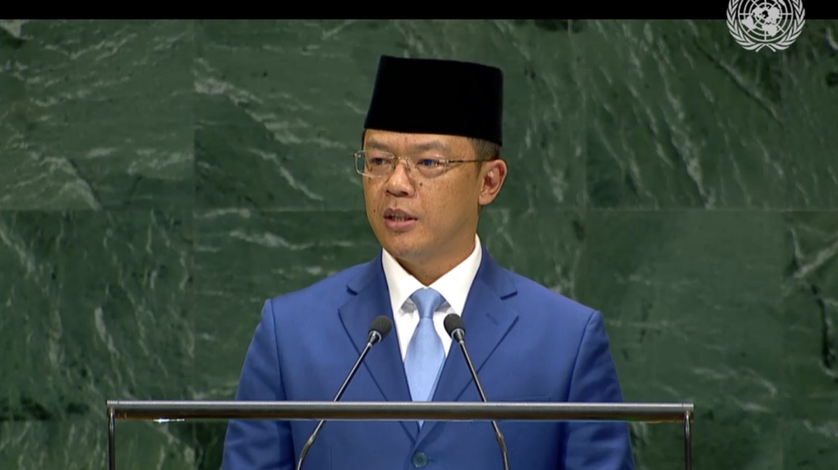 Sugiono di PBB: RI Tegas Bela Palestina, Gaza Ujian Hati Nurani Dunia